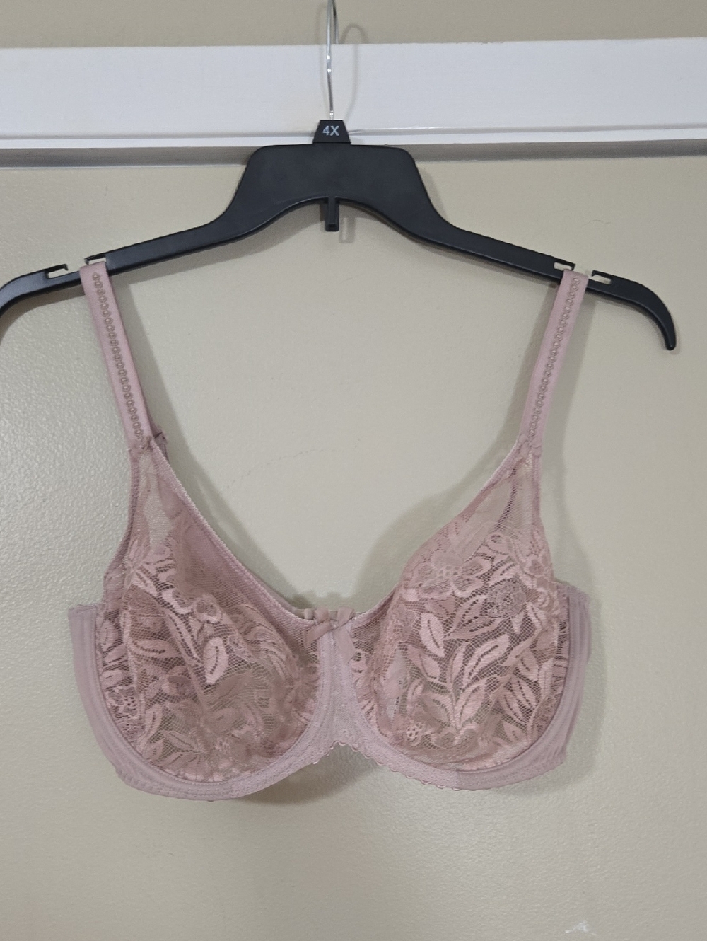 Prima Donna Divine Lace Underwire Bra in Light Mauve US Size 38G - Picture 2 of 6